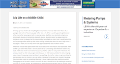 Desktop Screenshot of middlechildpersonality.com